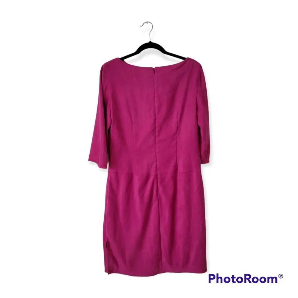 David Warren New York Faux Suede Retro Style Dress